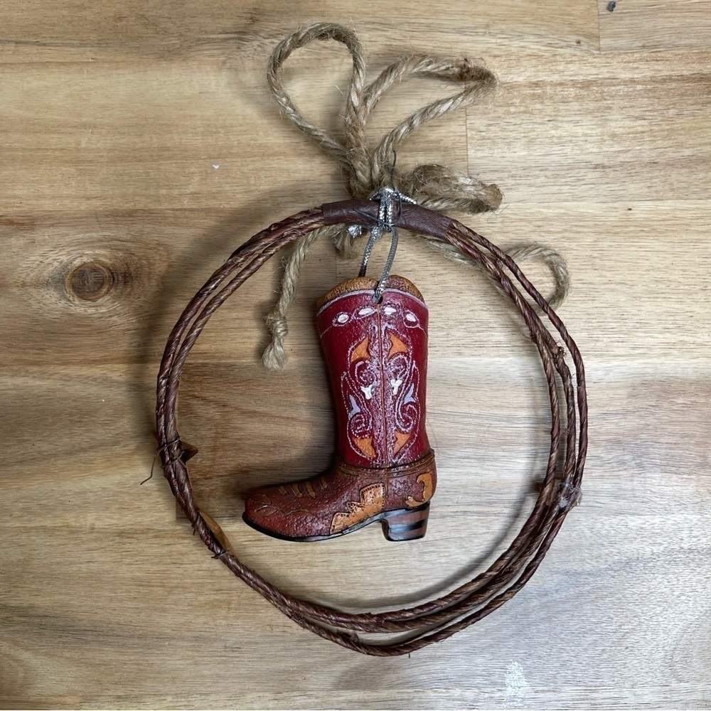 Cowboy Christmas Ornament Western Christmas Decor
